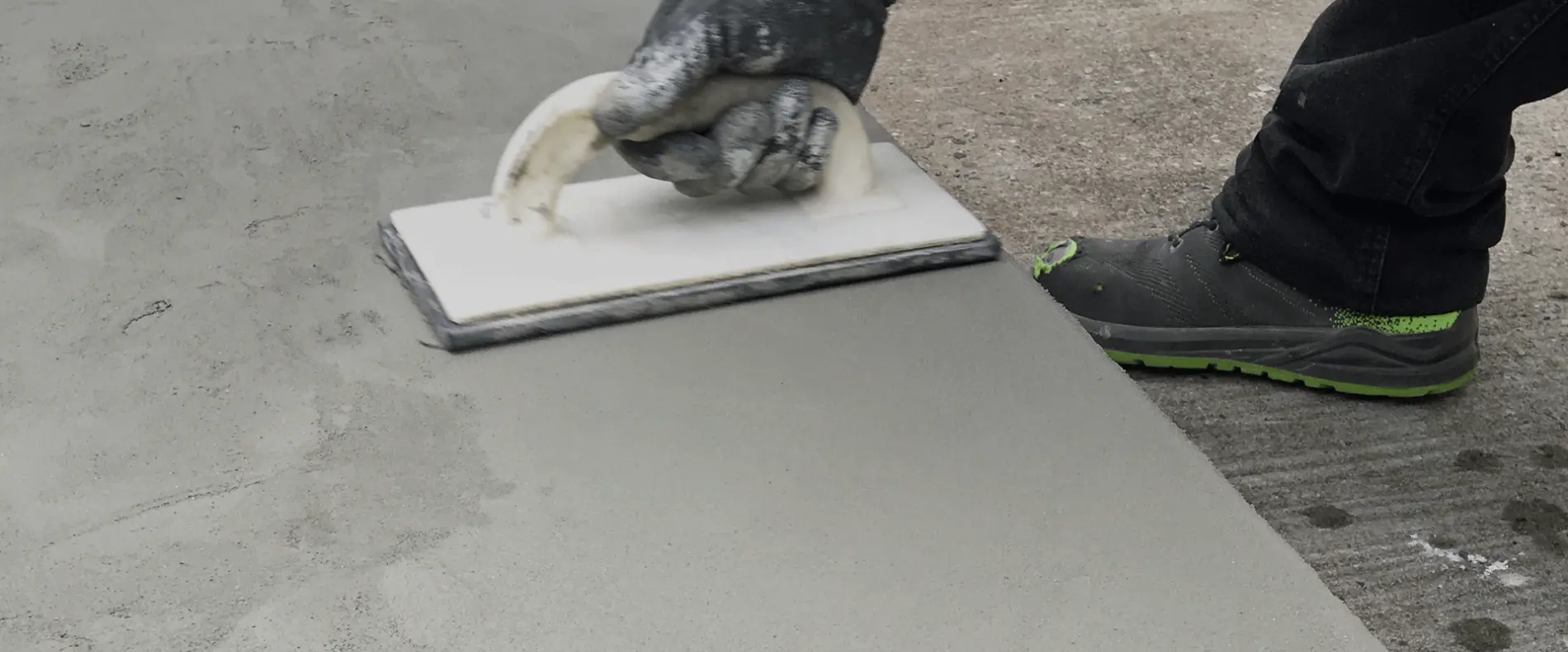 New fine filler Emcefix floor